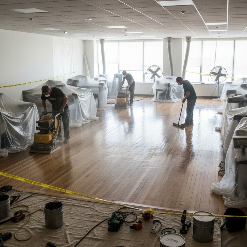 Hardwood Floor Renovation